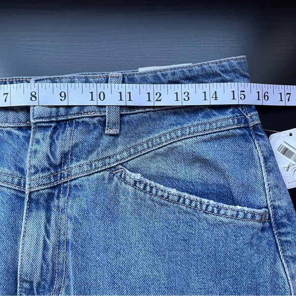 We The Free Come As You Are Maxi Denim Skirt Women’s Size 6 - Picture 8 of 11